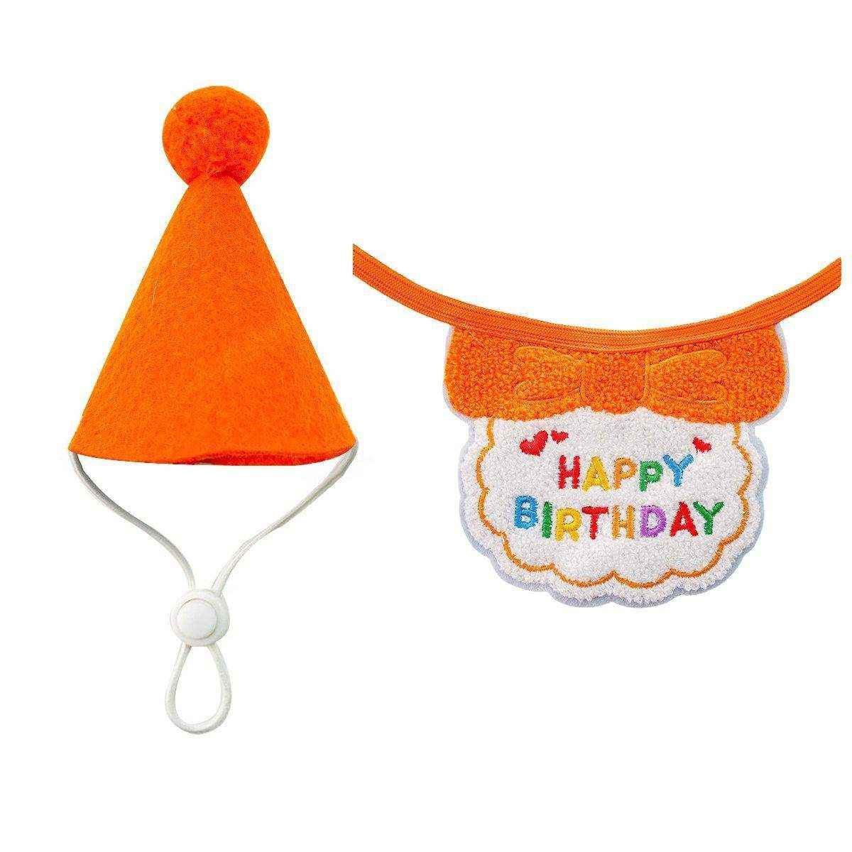 Pet Ins Wind Birthday Saliva Towel Bib Scarf Dog Cat Hat Decorations - Image 13