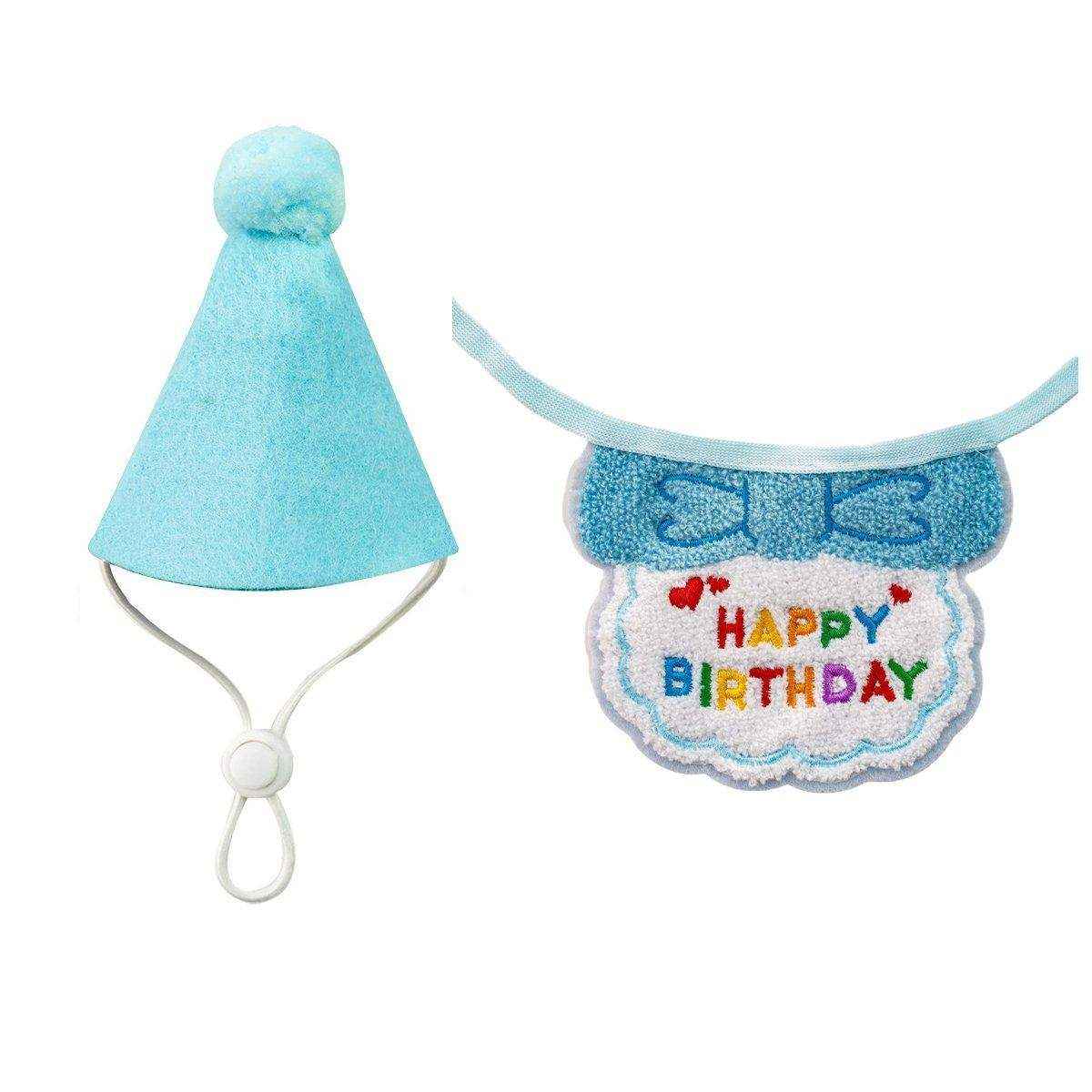 Pet Ins Wind Birthday Saliva Towel Bib Scarf Dog Cat Hat Decorations - Image 14