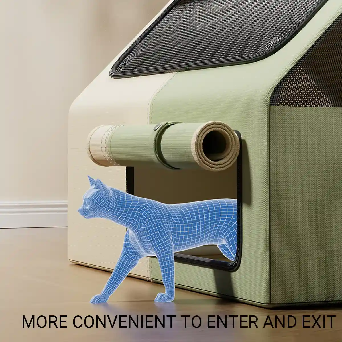 Pet Birthing Tent Large Breathable Whelping Shelter - Image 13