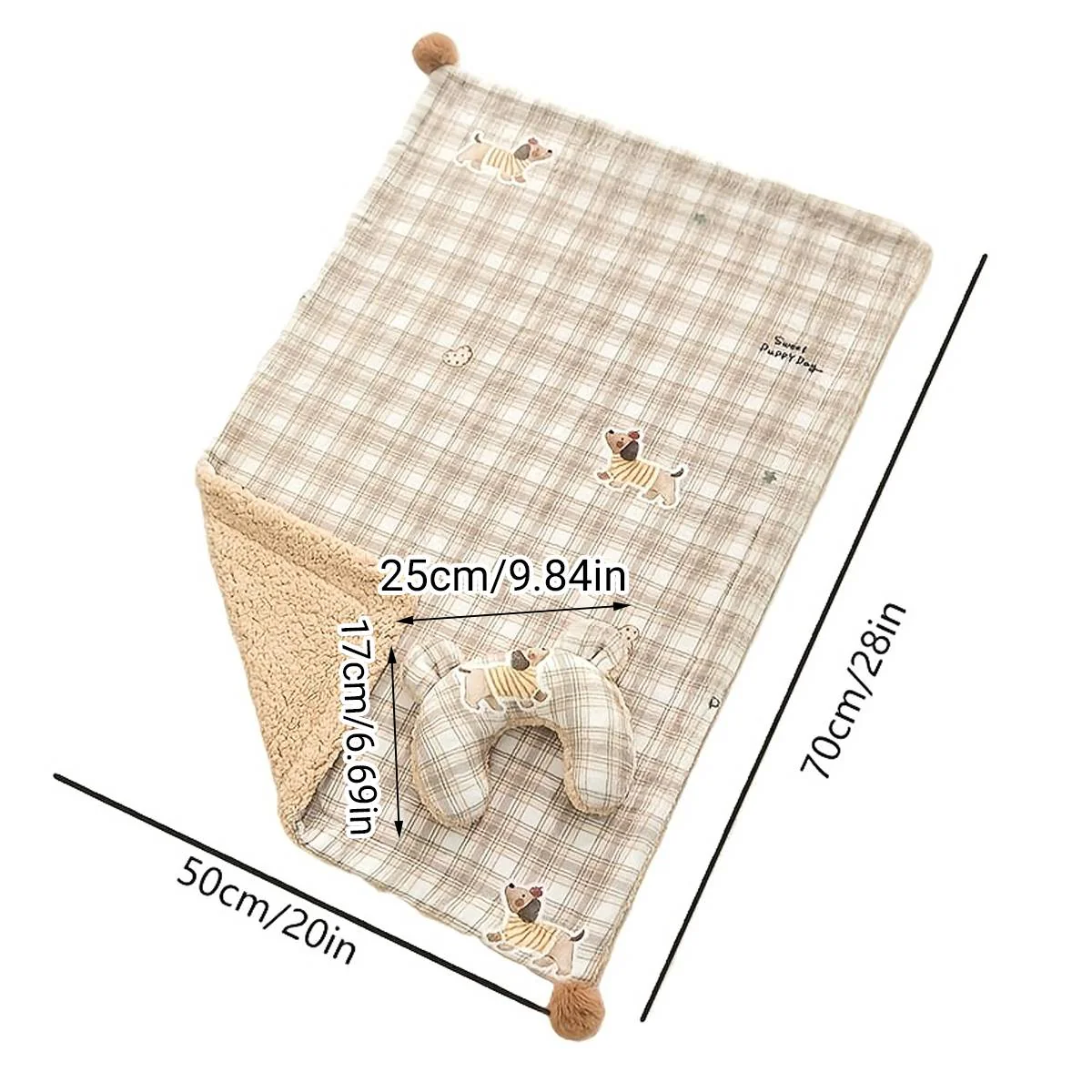 Pet Blanket Pillow Set - Image 5