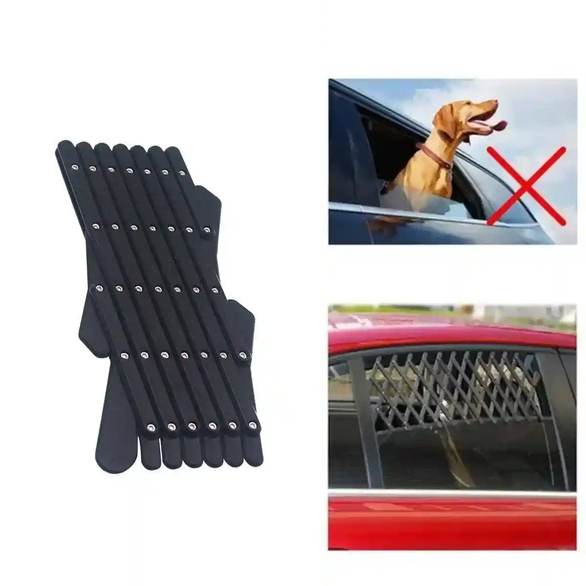 Car Window Guard Dog Cat Out Retractable Fence Pet Guard - Image 7