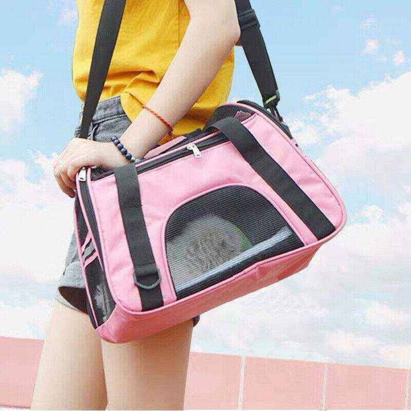 Portable Pet Carrier Bag 4 Colours - Image 13