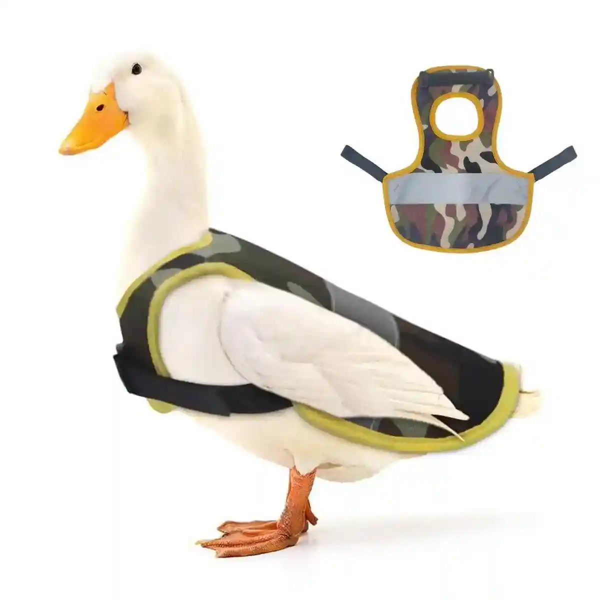 Pet Clothes Chicken Vest Night Anti-lost Duck And Goose Reflective Cloak Warm Clothing - Image 11