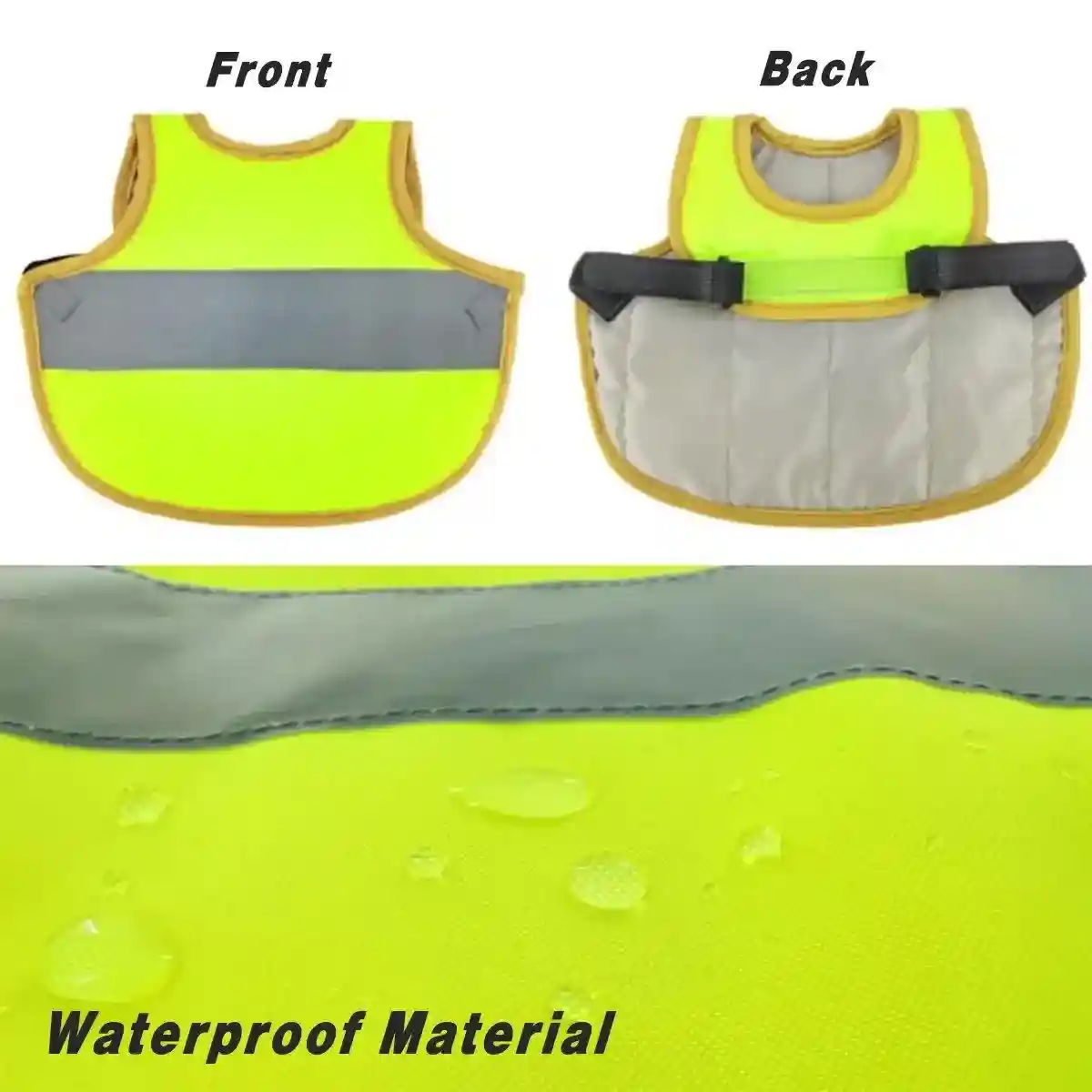 Pet Clothes Chicken Vest Night Anti-lost Duck And Goose Reflective Cloak Warm Clothing - Image 6