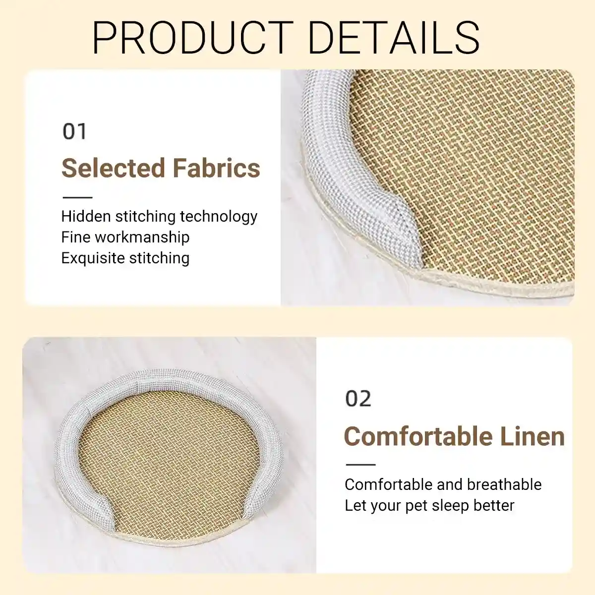 Summer Pet Cool Mat for Cats and Small Dogs with Breathable Fabric - Image 8