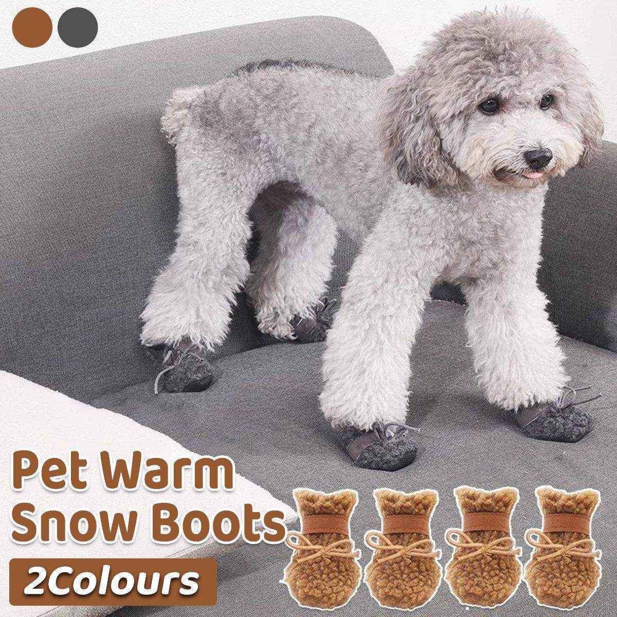 Warm and Stylish Pet Cotton Shoes for Small Dogs - Image 3