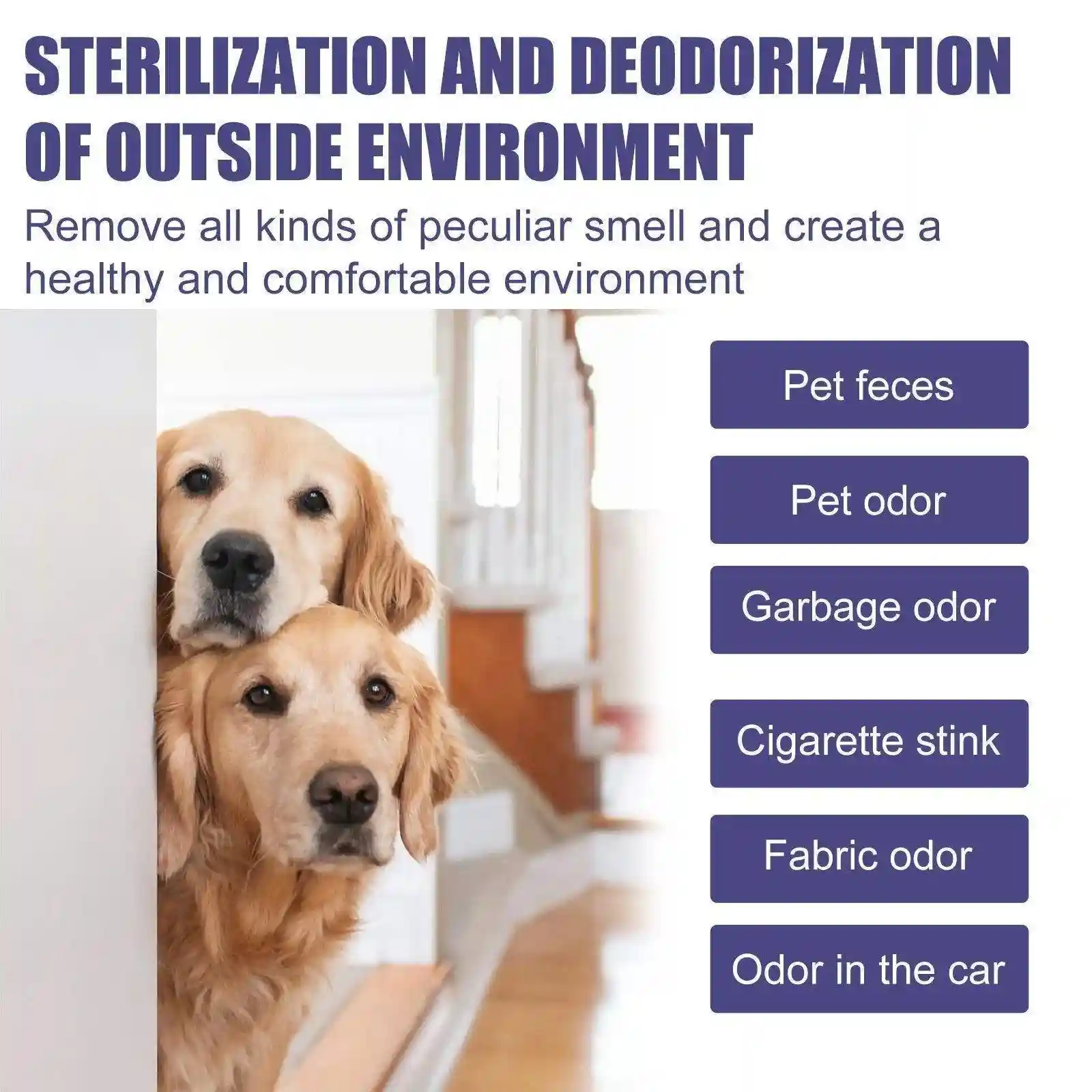 Pet Deodorant Spray for Cats and Dogs Eliminates Urine Body and Stool Odors - Image 4
