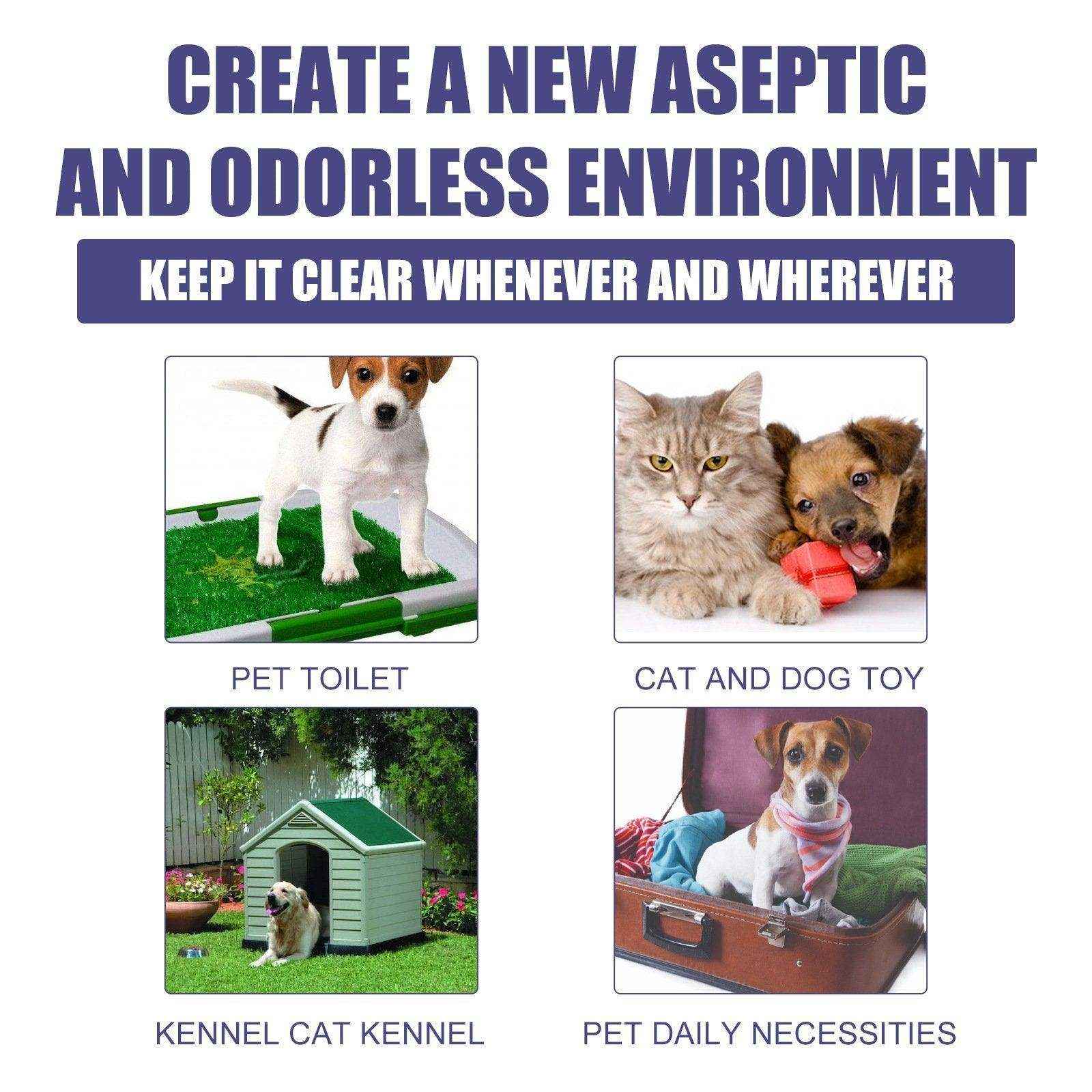 Pet Deodorant Spray for Cats and Dogs Eliminates Urine Body and Stool Odors - Image 9