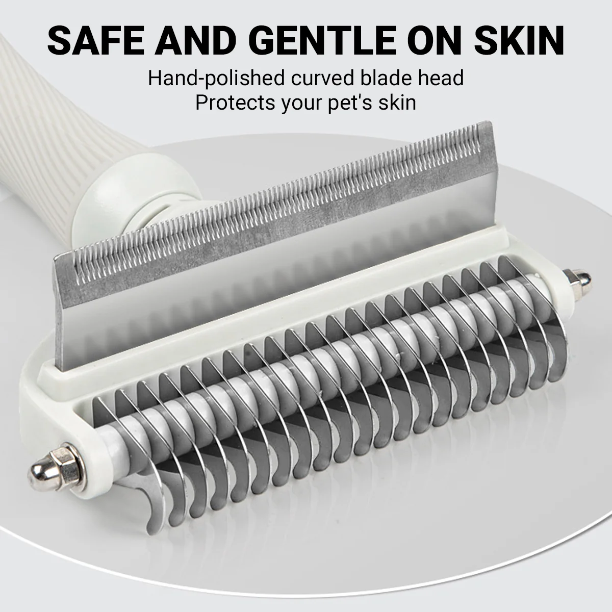 Pet Detangling Comb 2-in-1 Grooming Tool - Image 8