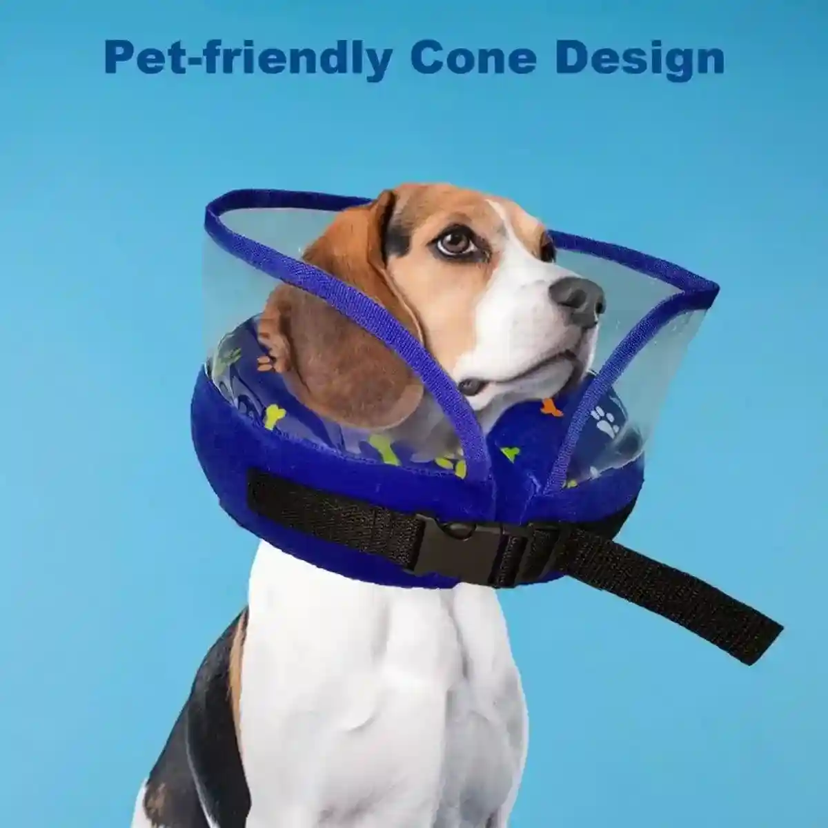 Soft Adjustable Dog Recovery Collar for Post-Surgery & Skin Healing - Image 8