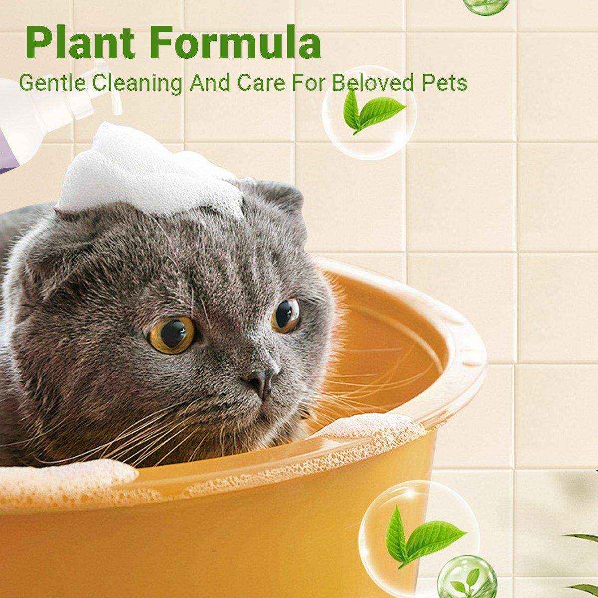 Pet Dry Cleaning Bubbles No-Rinse Foam Cleanser for Cats & Dogs 500ml - Image 8