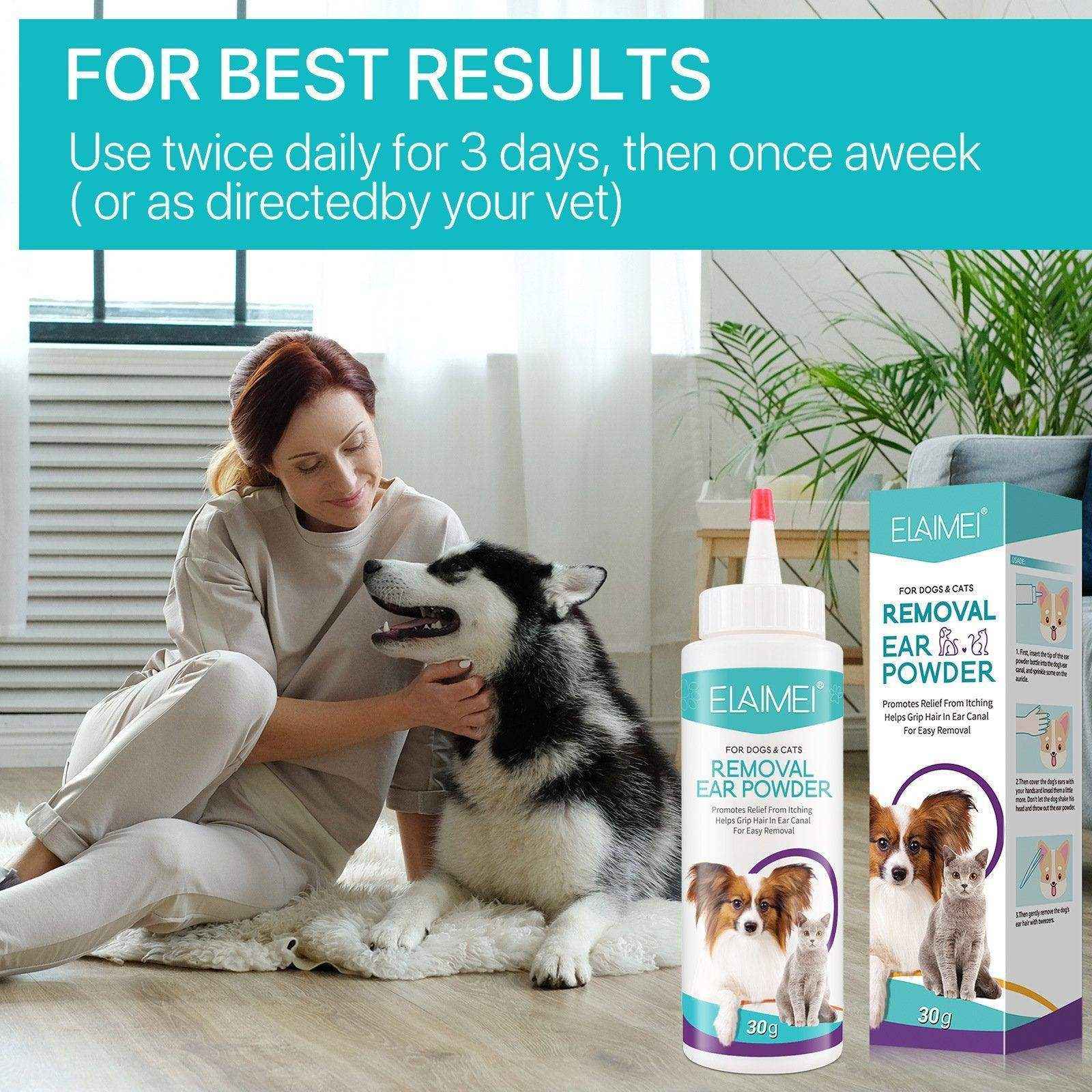 Pet Ear Cleaner Powder for Dogs and Cats - Image 14