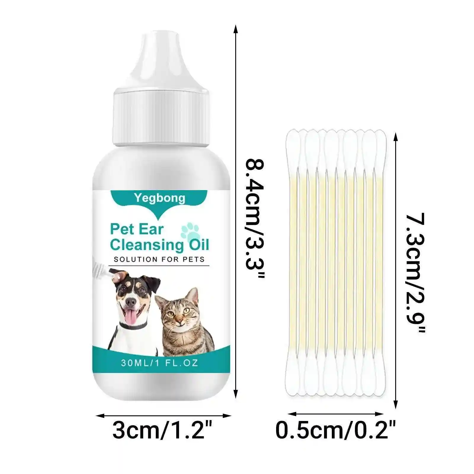 Pet Ear Cleaning Oil Cats And Dogs Ear Cleaning Ear Cleaning Ear Cleaning Oil - Image 3
