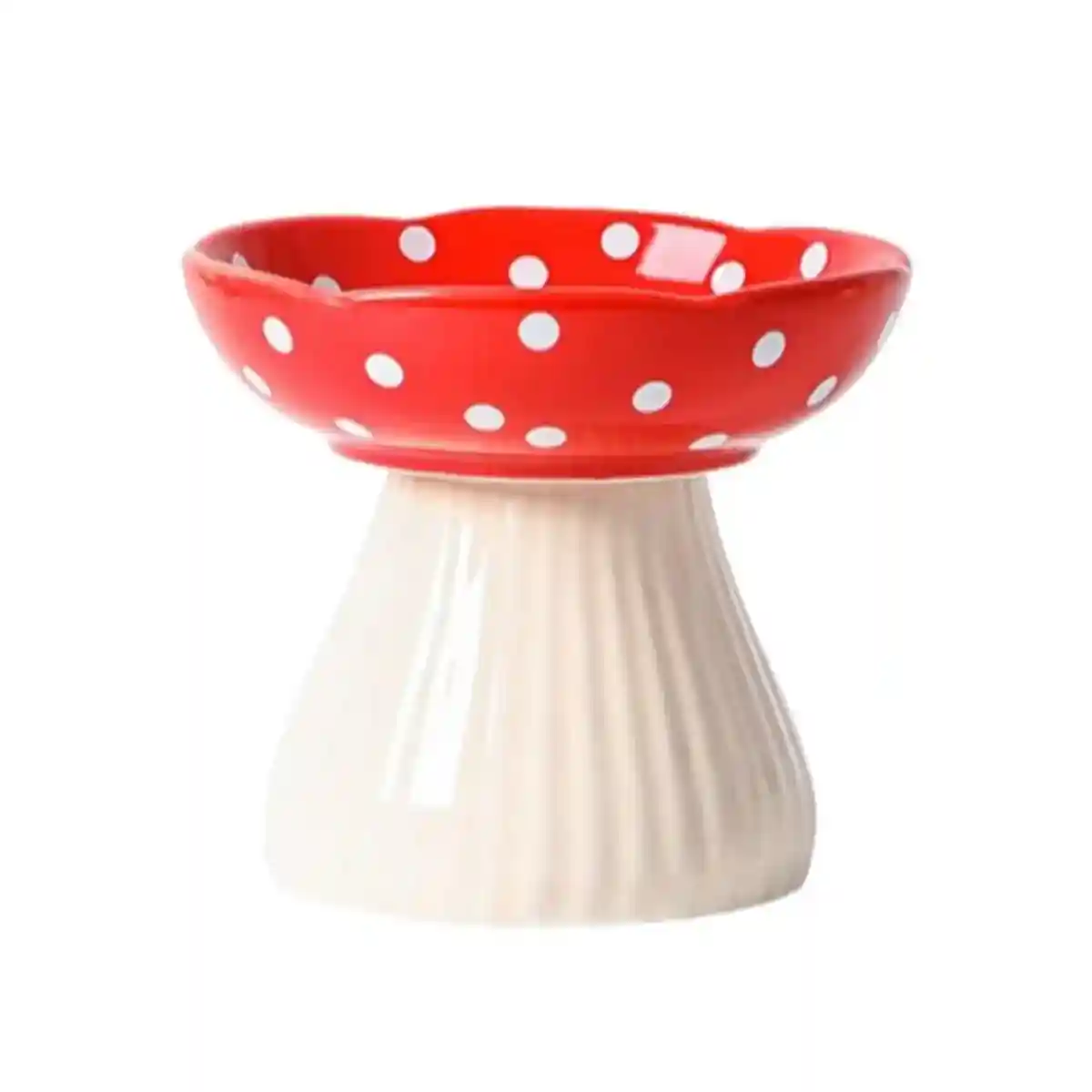 Pet Elevated Mushroom Bowl Cat Dog Bowl Dish Food Feeder Raised Cat Bowl - Image 19