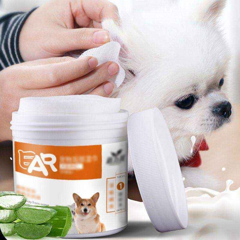 130pcs Pet Eye and Ear Cleaning Wipes Effective Dog and Cat Tear Stain Remover - Image 7