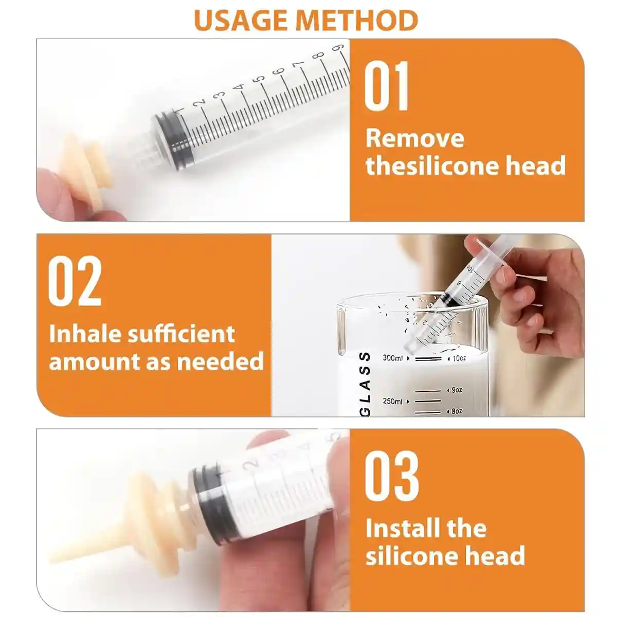 Kitten Puppy Pet Feeding Syringe Feeder Cat Dog Nursing Bottle with Pacifier - Image 5