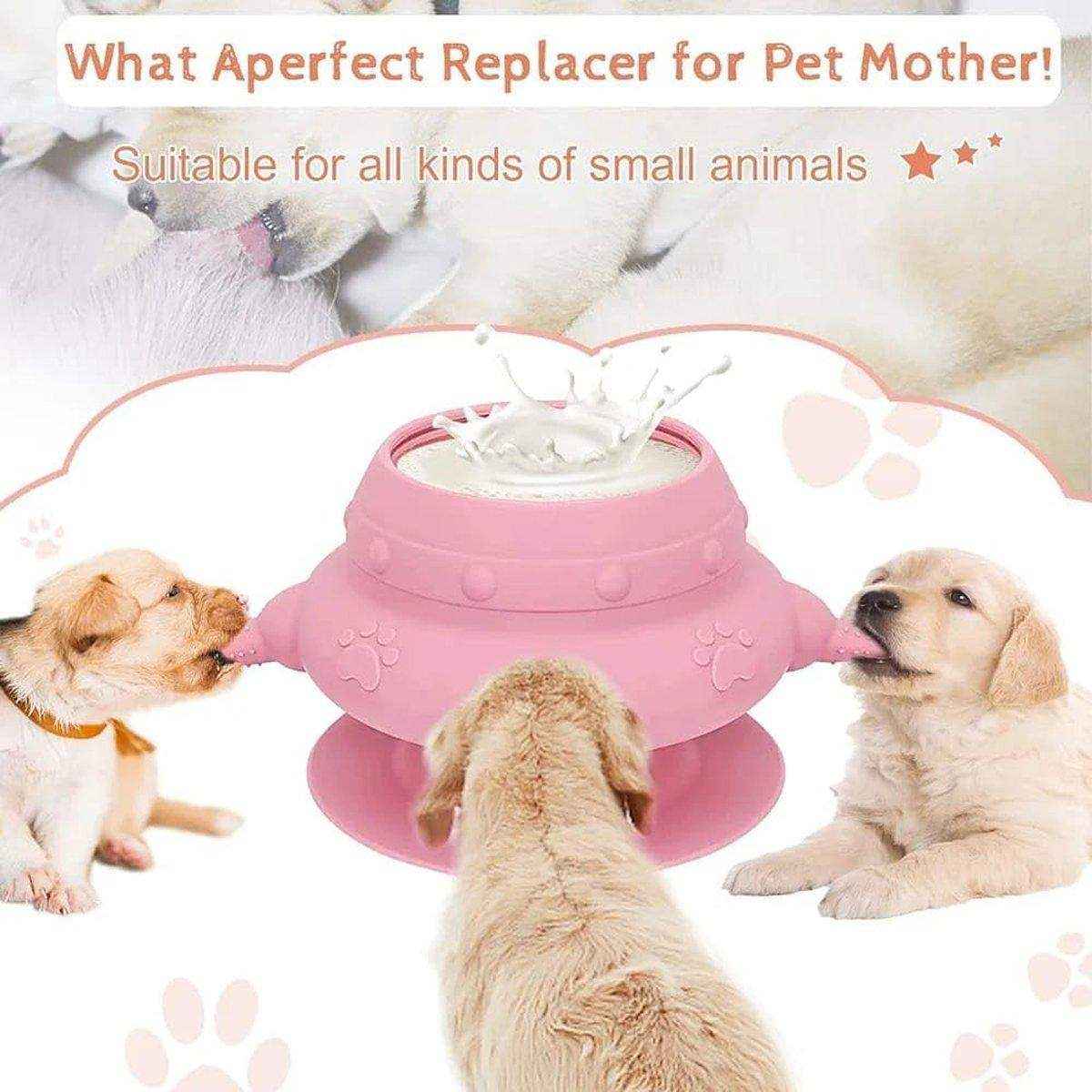 Pet Feeding Water Feeding Artifact Silicone Pet Breast-feeding Anti-choking - Image 13