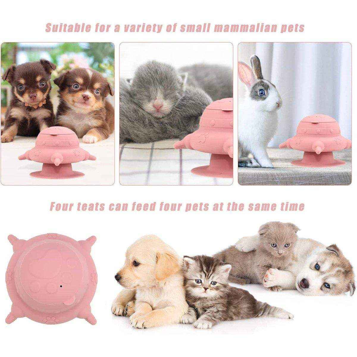 Pet Feeding Water Feeding Artifact Silicone Pet Breast-feeding Anti-choking - Image 9