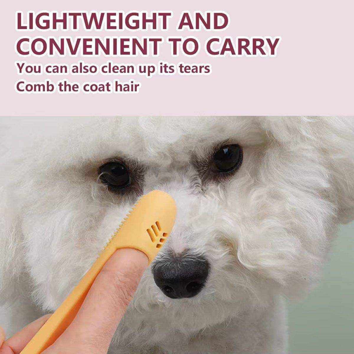 Pet Finger Toothbrush for Dog Cat Puppy Teeth Cleaning Soft Brushing Tool Care - Image 4
