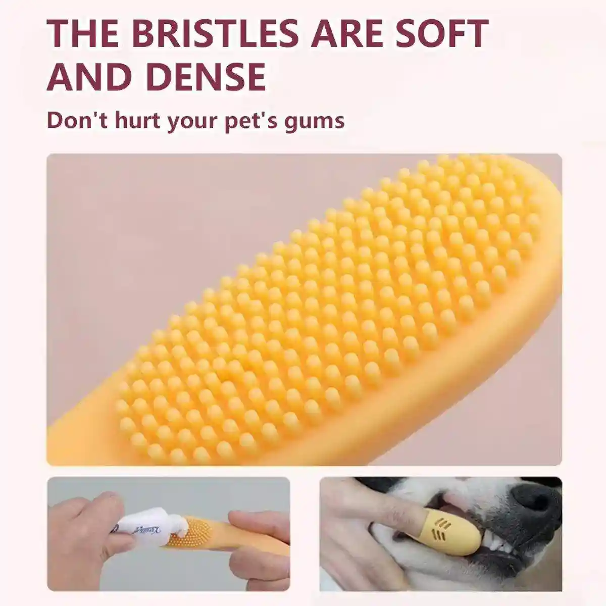 Pet Finger Toothbrush for Dog Cat Puppy Teeth Cleaning Soft Brushing Tool Care - Image 5
