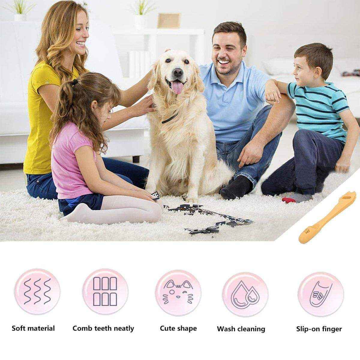 Pet Finger Toothbrush for Dog Cat Puppy Teeth Cleaning Soft Brushing Tool Care - Image 7