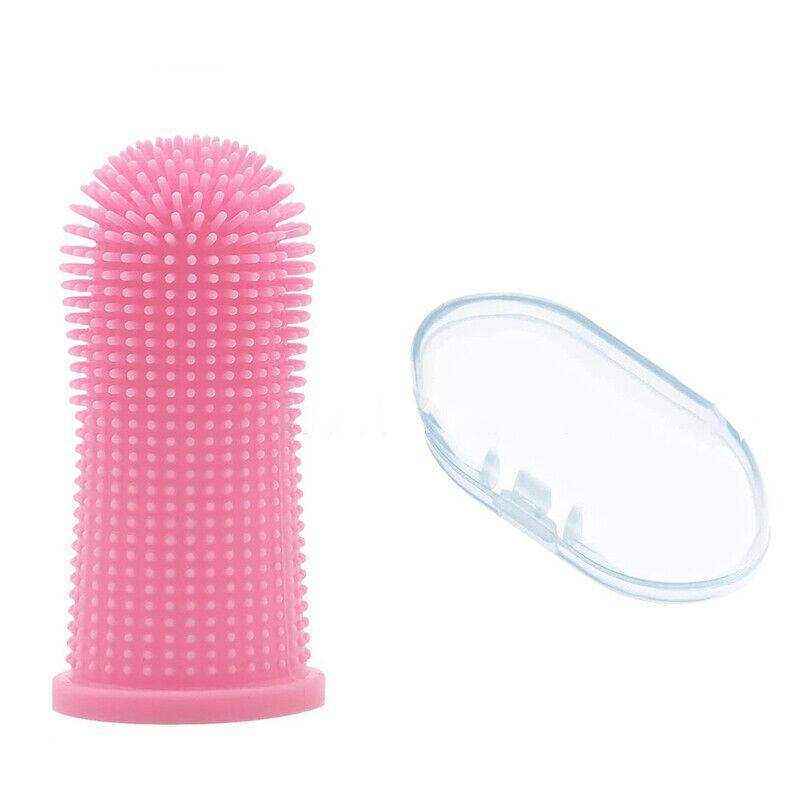Dog Cat Super Soft Pet Finger Toothbrush Teeth Silicone Brush Care Cleaning - Image 16