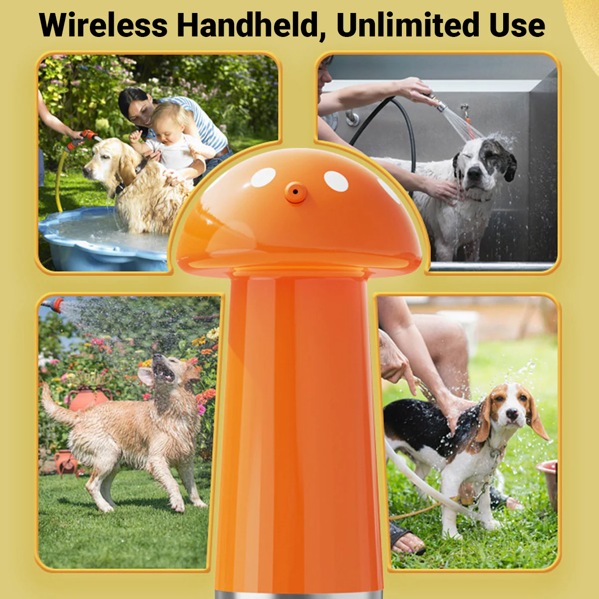 Pet Foaming Tool One-Button Electric Foam Sprayer for Dog Cat Bath - Image 10
