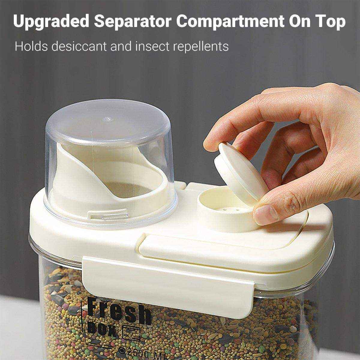 Pet Food Snacks Cat And Dog Food Storage Moisture-proof Parrot Food Storage Box - Image 4