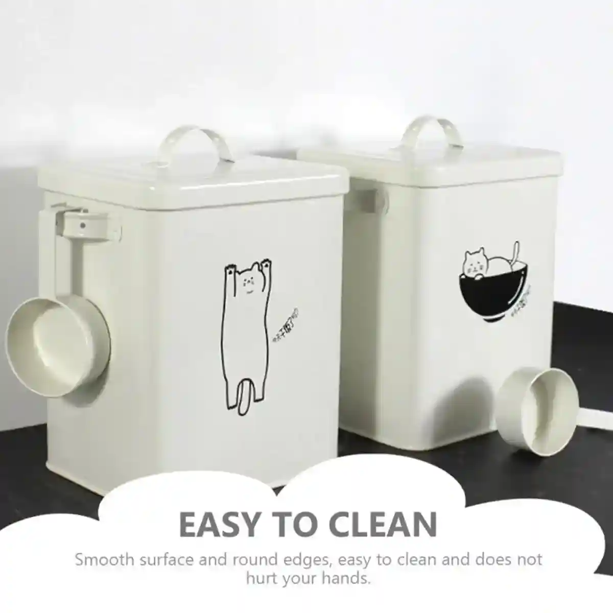 Pet Food Storage Container with Measuring Scoop 6L - Image 11