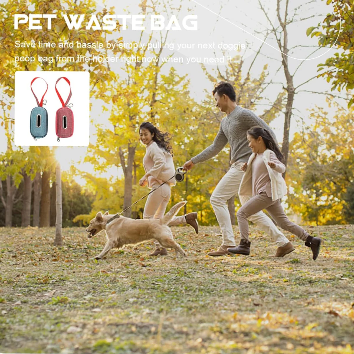Pet Garbage Bag Picker Bag Storage Dog Poop Bag Dispenser - Image 12