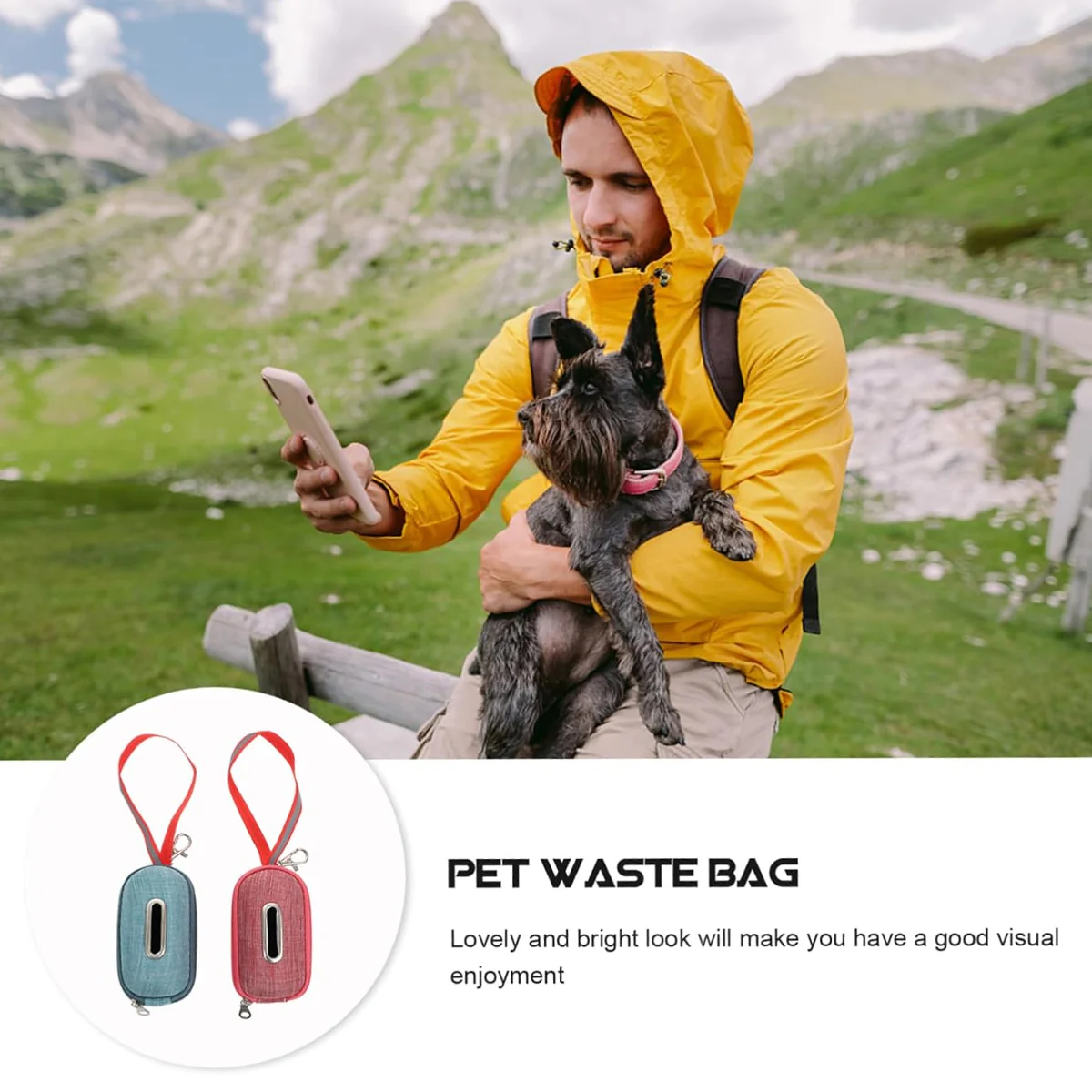 Pet Garbage Bag Picker Bag Storage Dog Poop Bag Dispenser - Image 9
