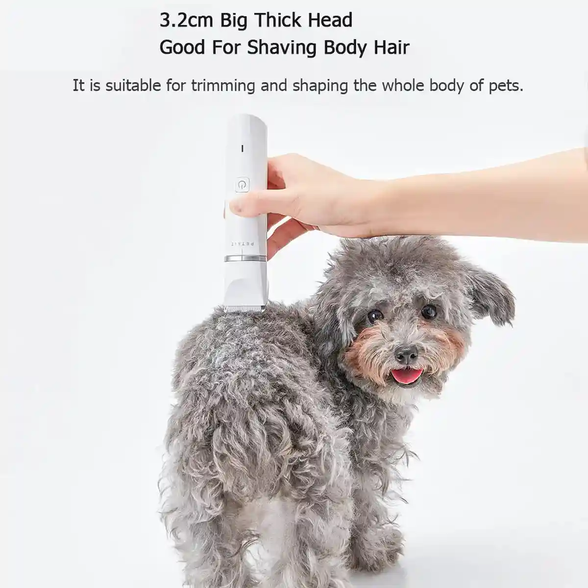 Pet Grooming Clippers Low Noise Waterproof Hair Trimmer for Cats & Dogs - Image 12