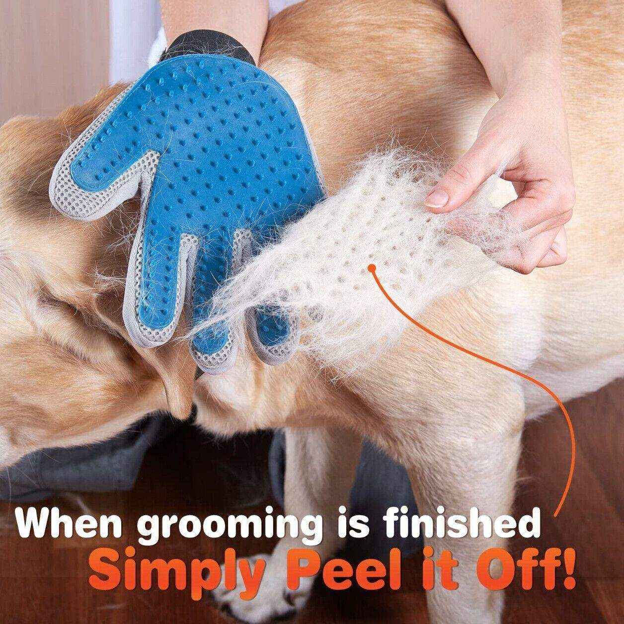 Touch Cleaning Brush Magic Glove Pet Dog Cat Massage Hair Removal Grooming Comb - Image 11