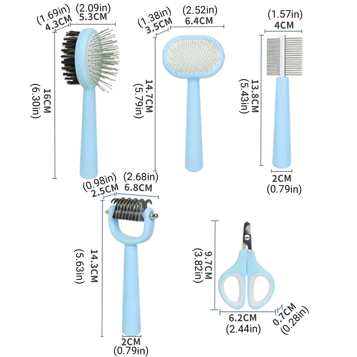 Pet Grooming Kit For Cats And Small Pets - Image 8