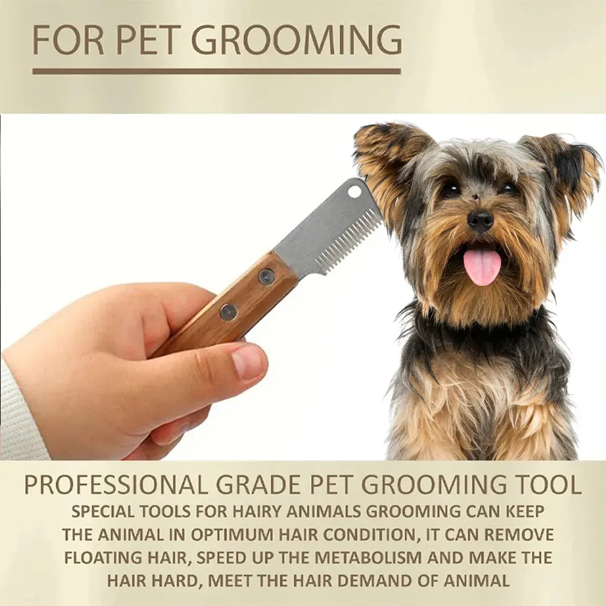 Pet Grooming Pluck Knife For Dogs - Image 7