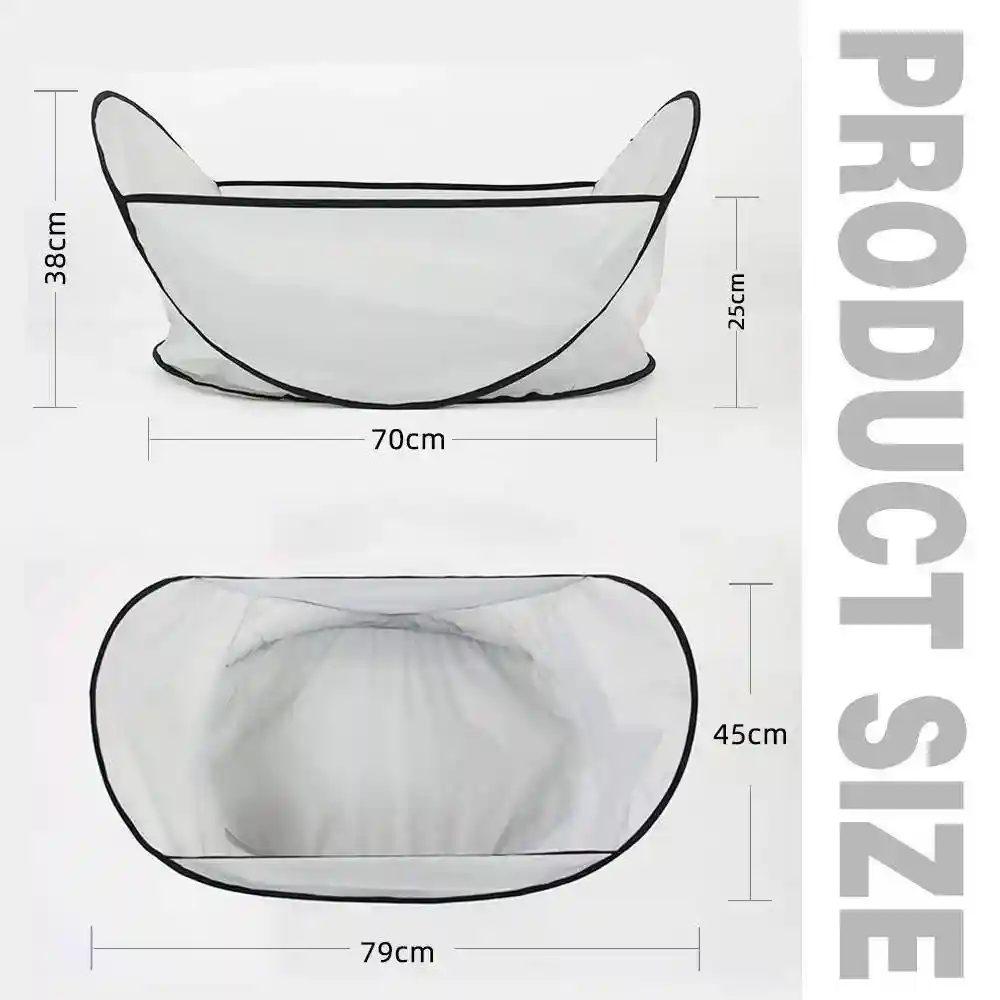 Pet Grooming Shearing Haircut Bib for Pets 5 Colors - Image 9