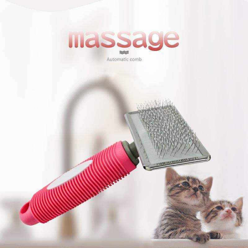 Pet Grooming Slicker Brush – Effective Cat & Dog Deshedding Tool - Image 10