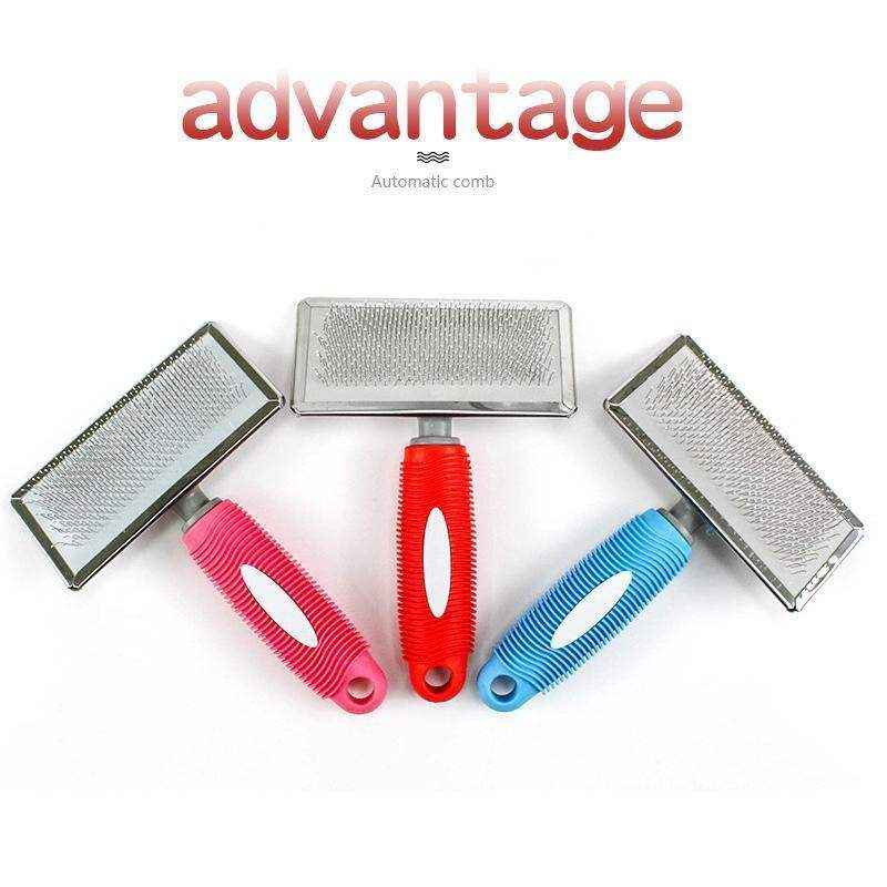Pet Grooming Slicker Brush – Effective Cat & Dog Deshedding Tool - Image 3