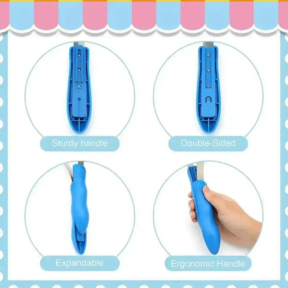 Pet Grooming Tool for Shedding Stainless Steel Hair Removal Comb for Dogs & Cats - Image 7