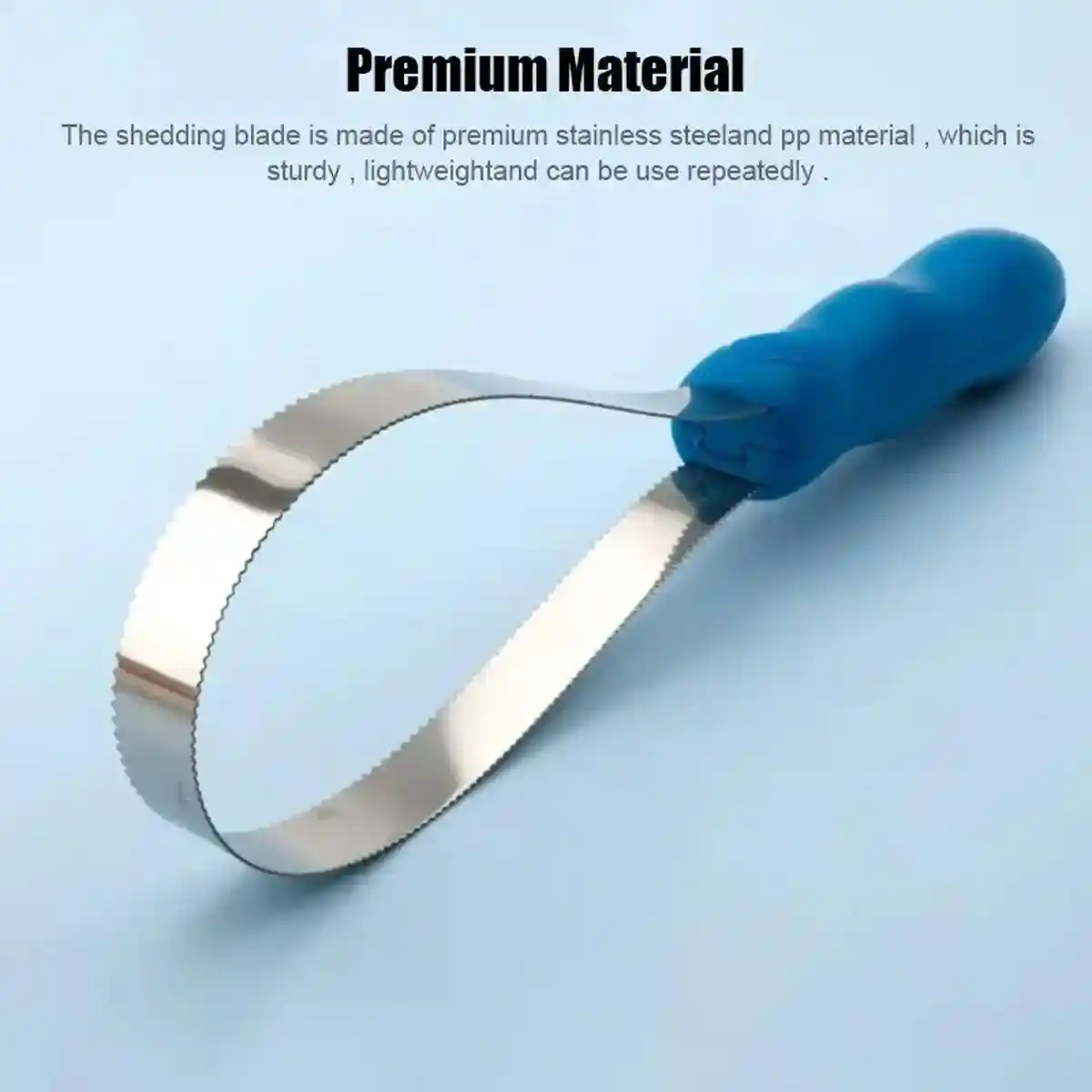 Pet Grooming Tool for Shedding Stainless Steel Hair Removal Comb for Dogs & Cats - Image 8