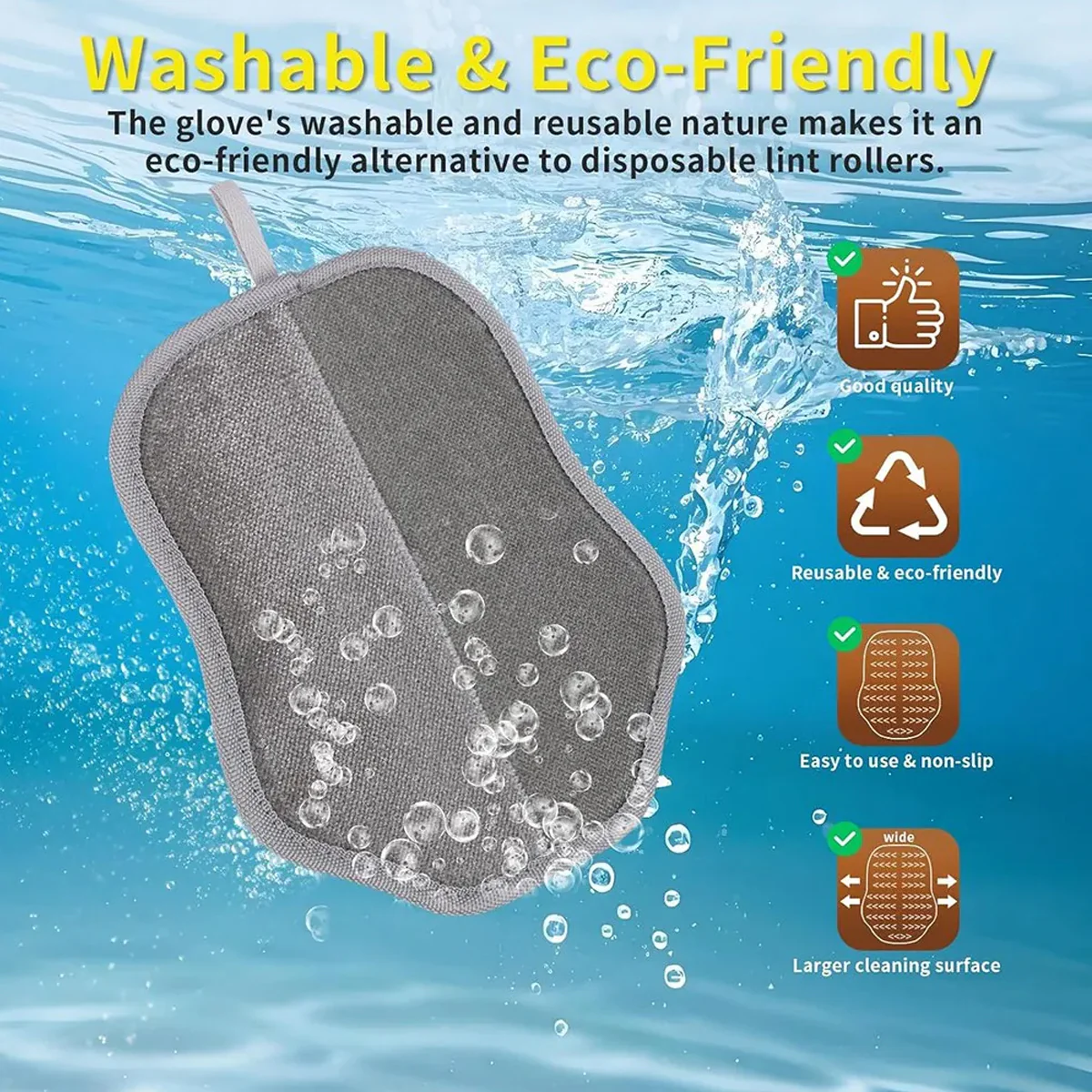 Pet Hair Removal Gloves (2PCS) - Image 11