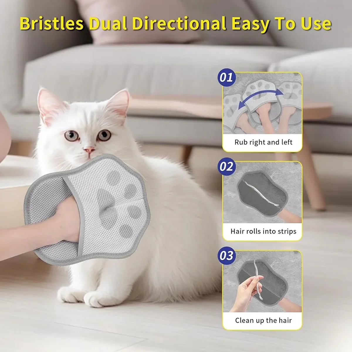 Pet Hair Removal Gloves (2PCS) - Image 12