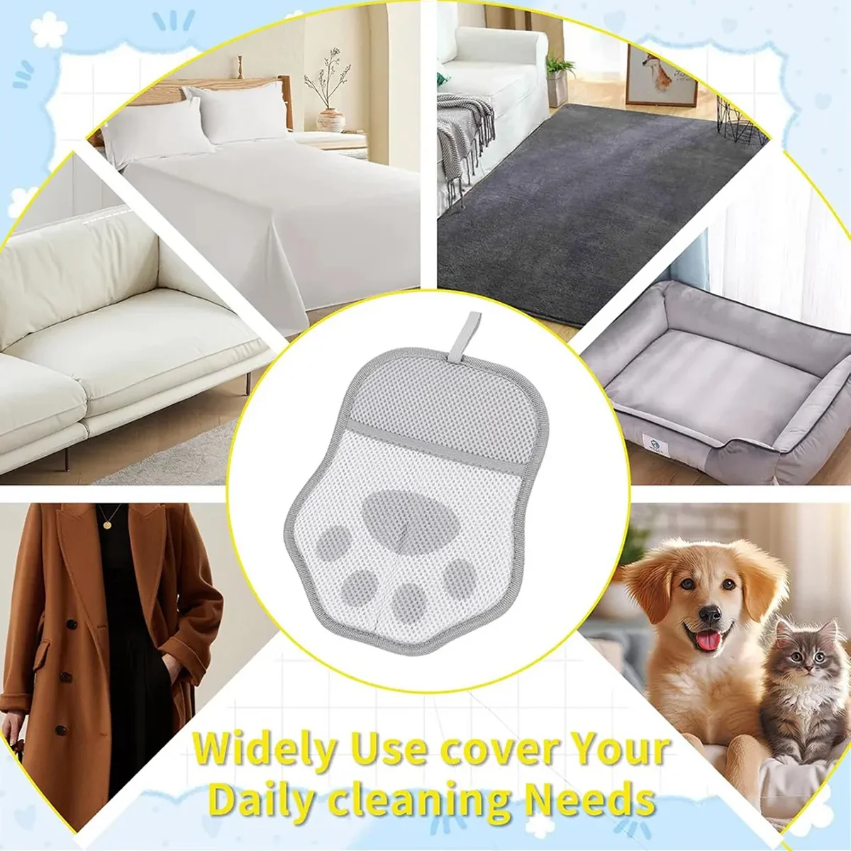 Pet Hair Removal Gloves (2PCS) - Image 9