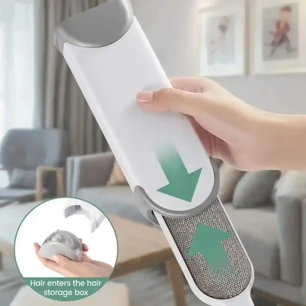 Reusable Pet Hair Remover Brush for Clothes Carpet & Sofa - Image 4