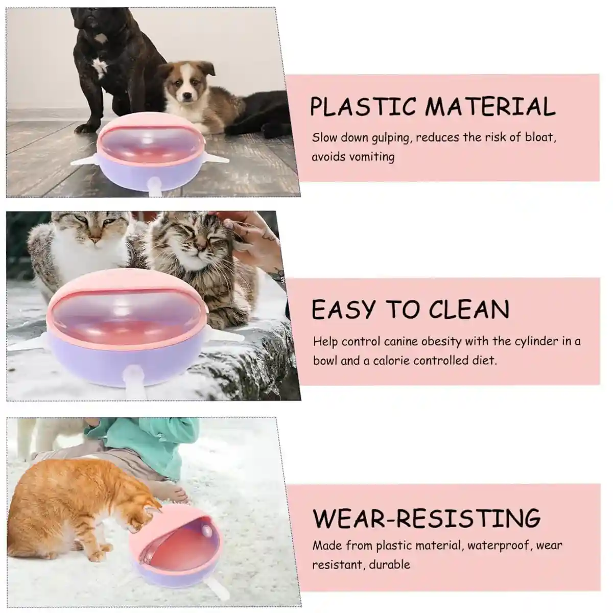 Newborn Pet Milk Feeder Bowl with 5 Silicone Nipples for Kittens & Pups - Image 6