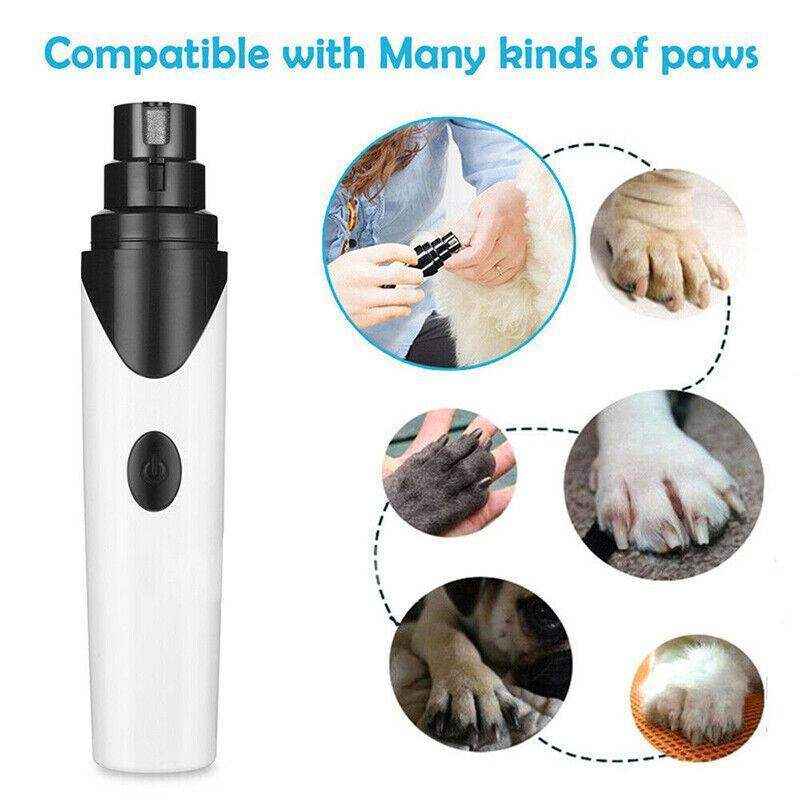 Electric Pet Nail Grinder USB Rechargeable Dog Nail Grinder for Cats and Dogs - Image 11