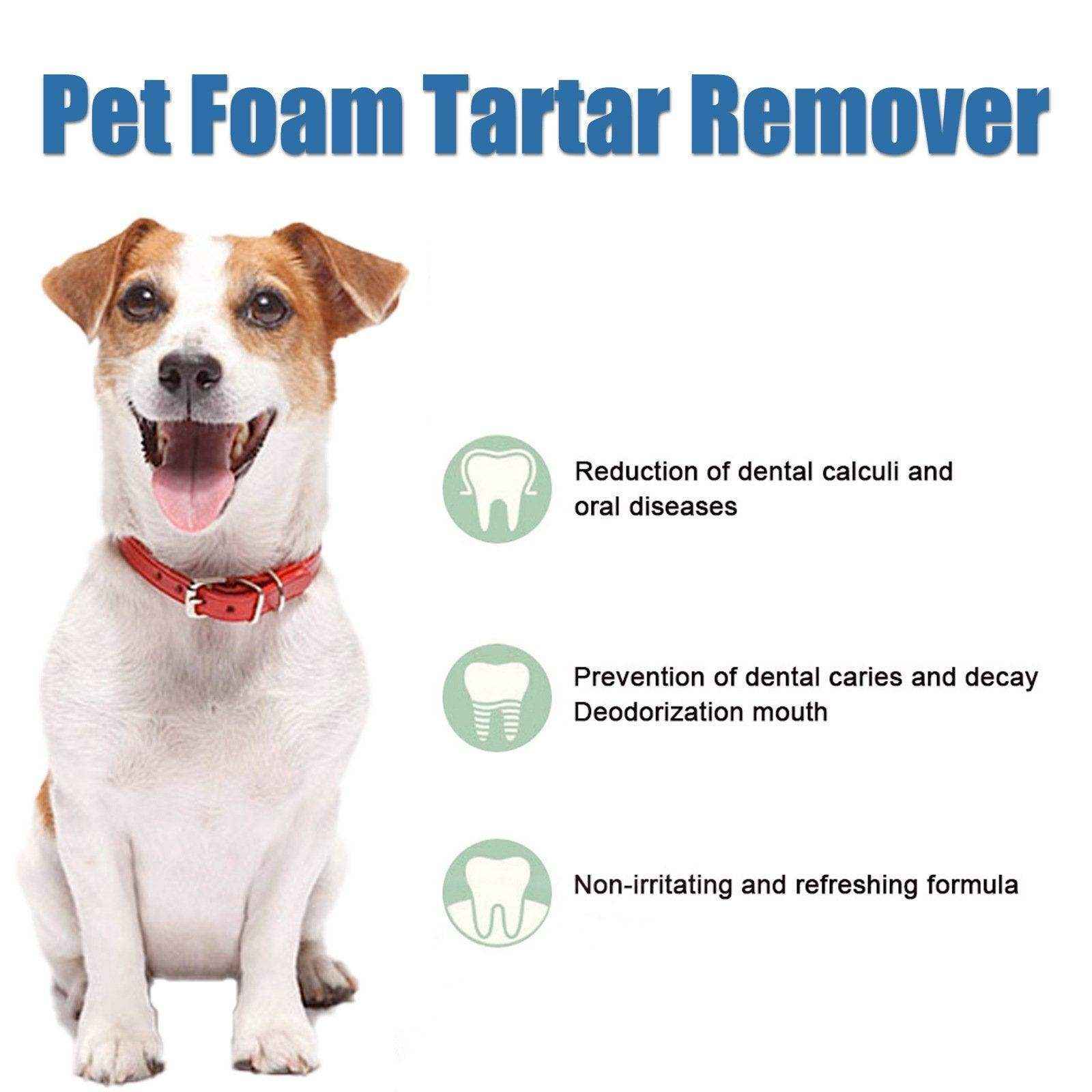 Pet Oral Foam Gentle Tartar Remover for Dogs & Fresh Breath Dental Care - Image 12