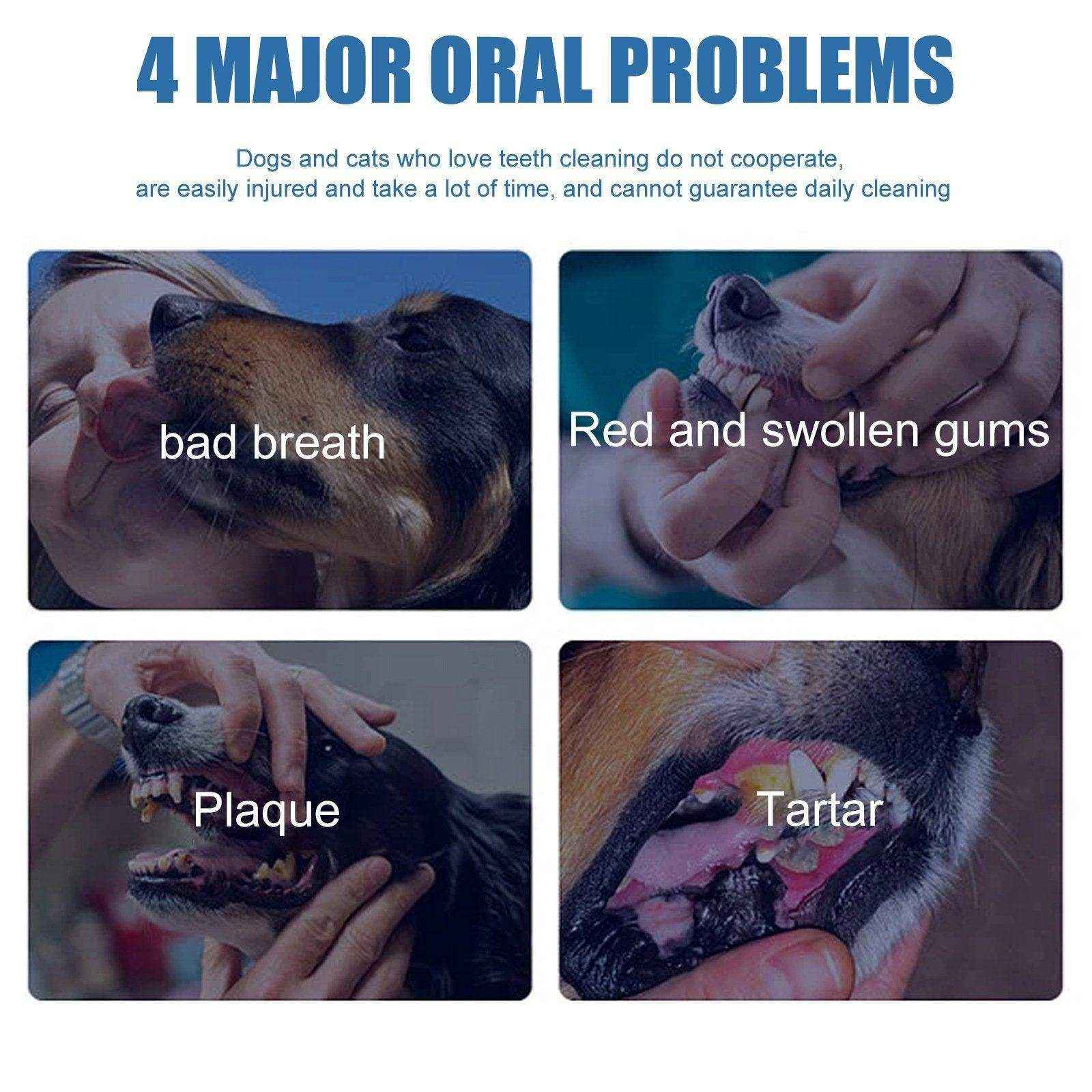 Pet Oral Foam Gentle Tartar Remover for Dogs & Fresh Breath Dental Care - Image 3