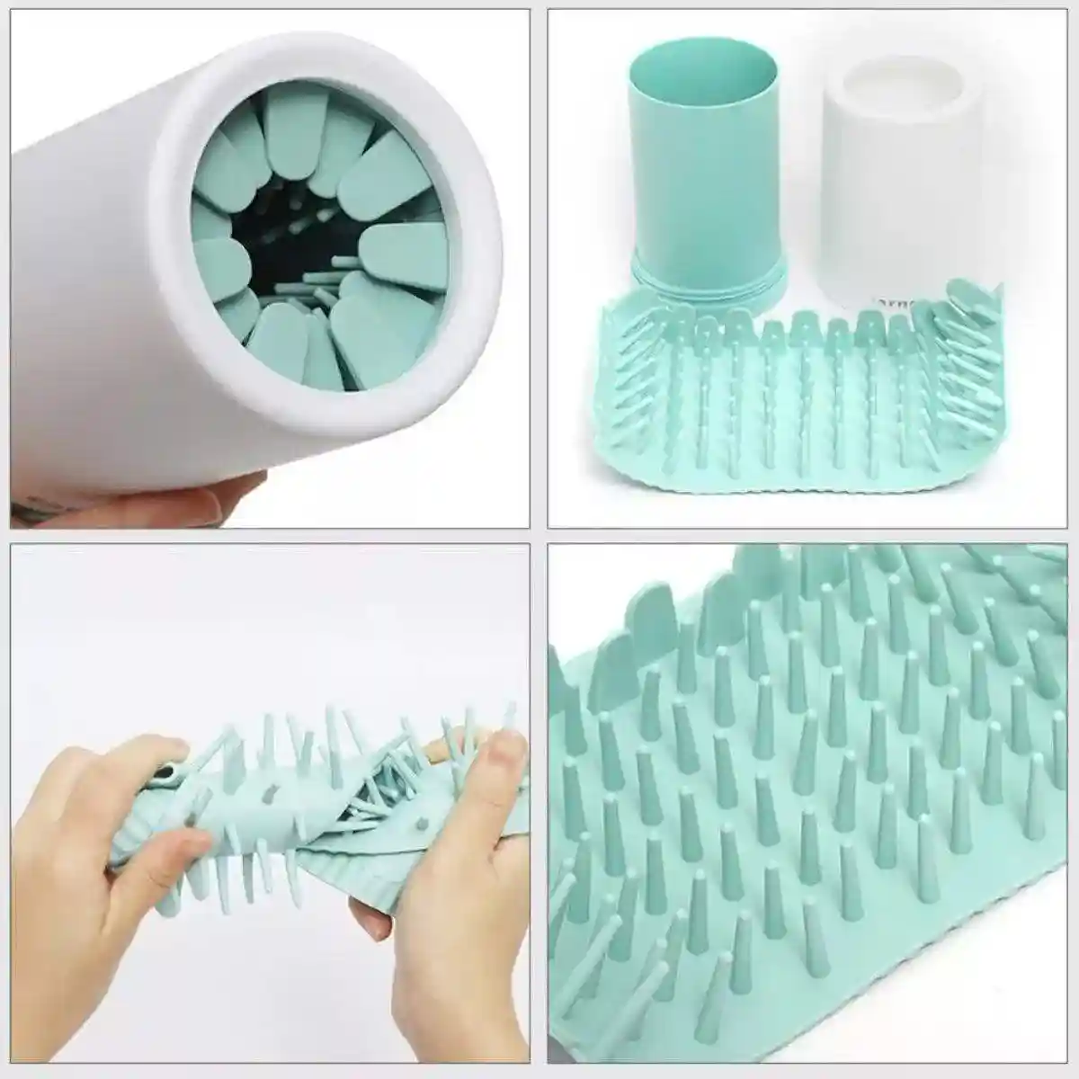 Pet Foot Washing Cup Cat Automatic Paw Washing Foot Cleaning Cup - Image 15