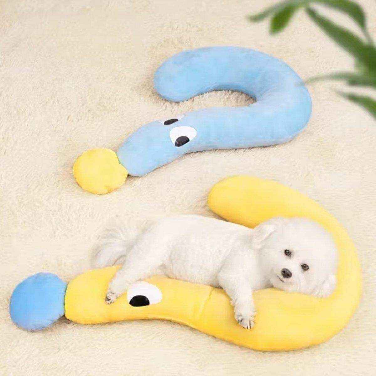 Pet Pillow Dog Cat Sleeping Moon Pillow Small Dog Plush Pillow - Image 7